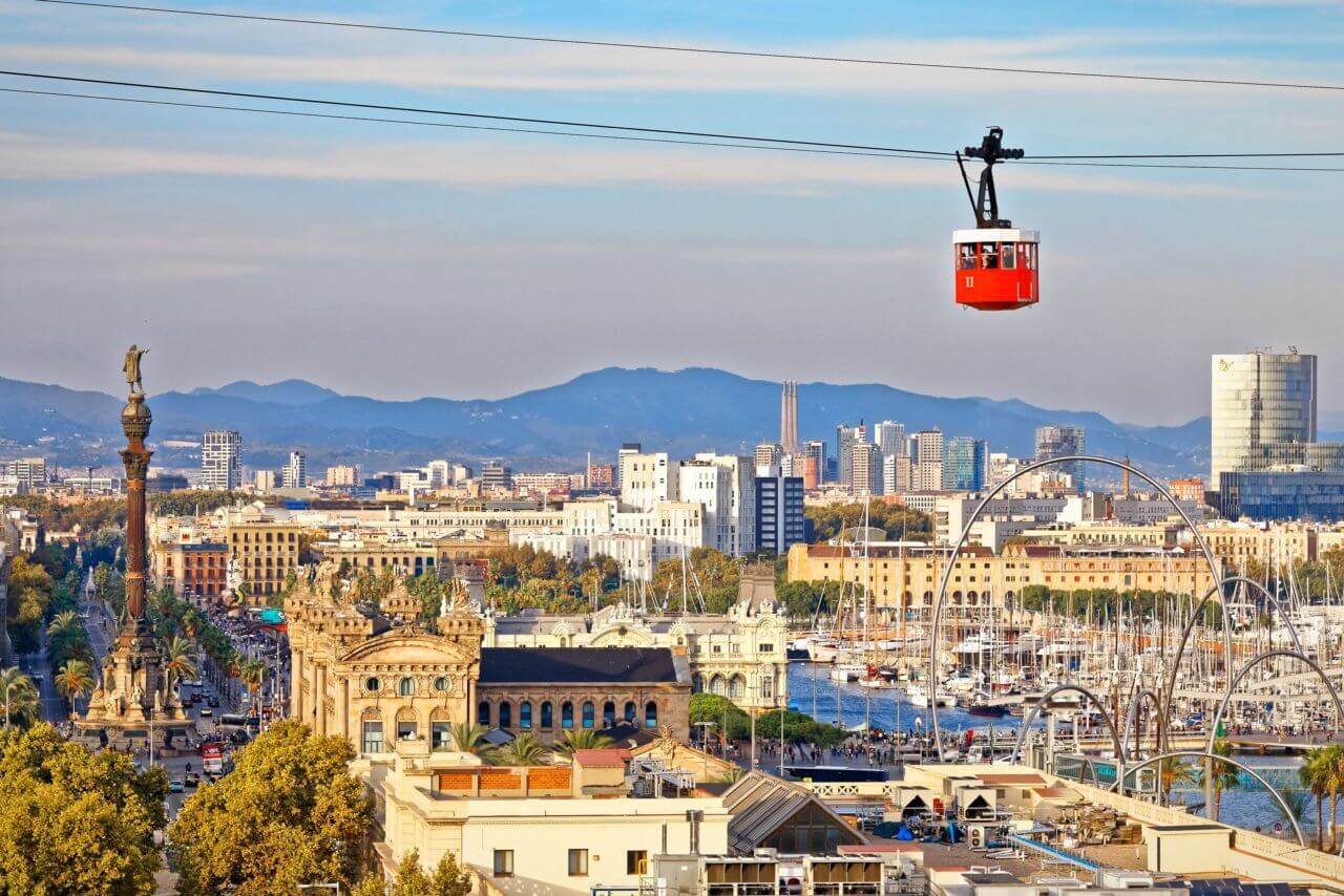 Barcelone et notre visite en français de Montjuïc à vélo en 3h